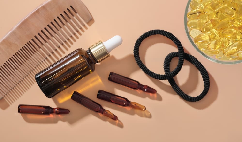 Topical vs oral minoxidil hair loss products.